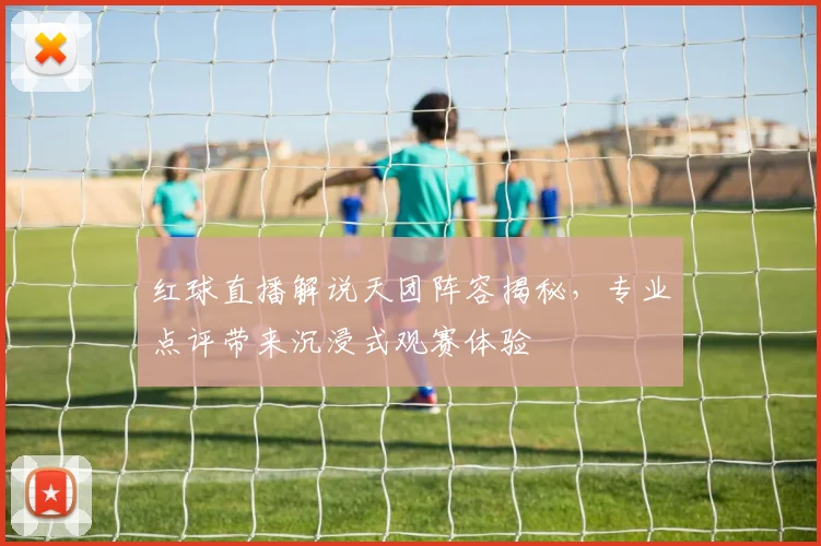 红球直播解说天团阵容揭秘，专业点评带来沉浸式观赛体验